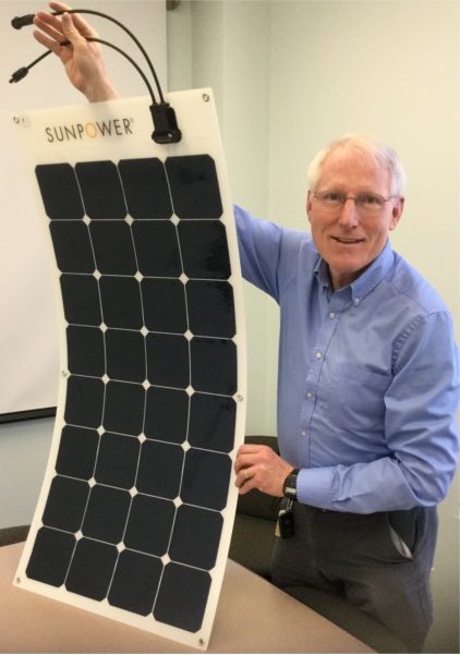 Solar Panel,100 W, SunPower, flexible | GTIS Power and